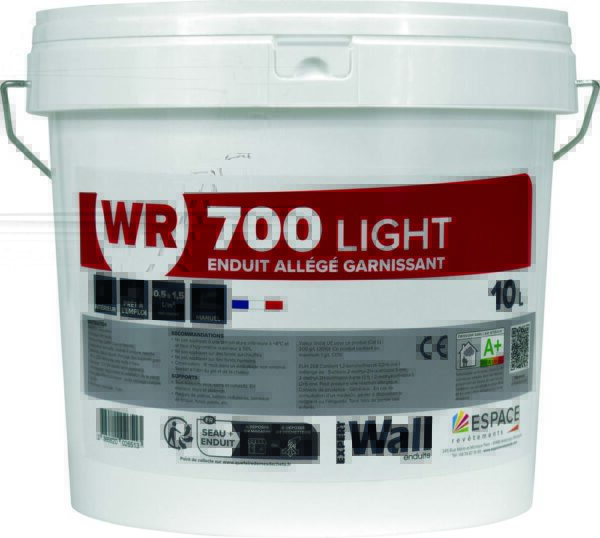 ENDUIT PATE GARNISSANT WR700 LIGHT 4L EXPERT WALL