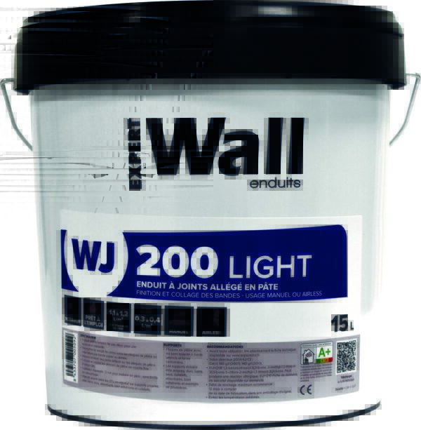 ENDUIT PATE BANDE JOINT WJ200 LIGHT 15L EXPERT WAL
