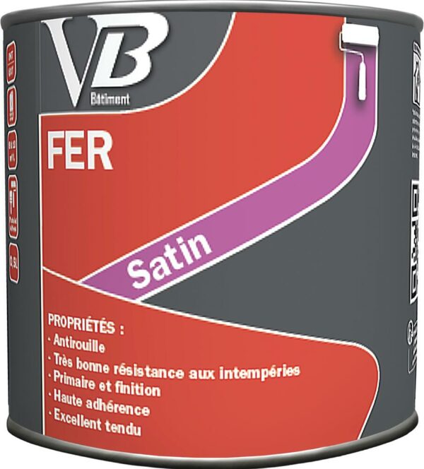 VB FER SATIN ANTIROUILLE 2EN1 0L5