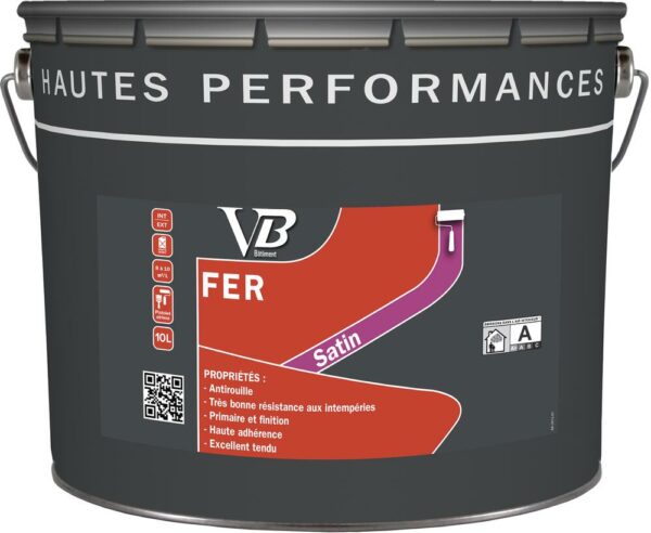 VB FER SATIN ANTIROUILLE 2EN1 10L