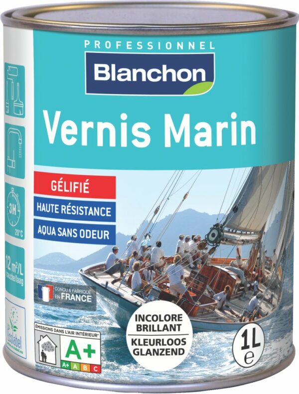 VERNIS MARIN INCOLORE BRILLANT 1L