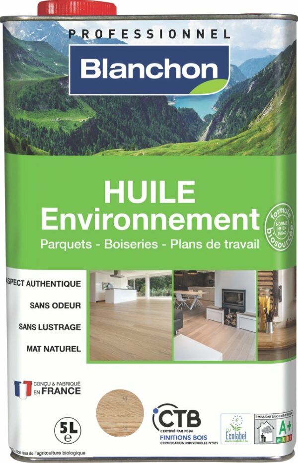 HUILE Prodygiene>Environnement BIOSOURCEE BOIS BRUT 5L