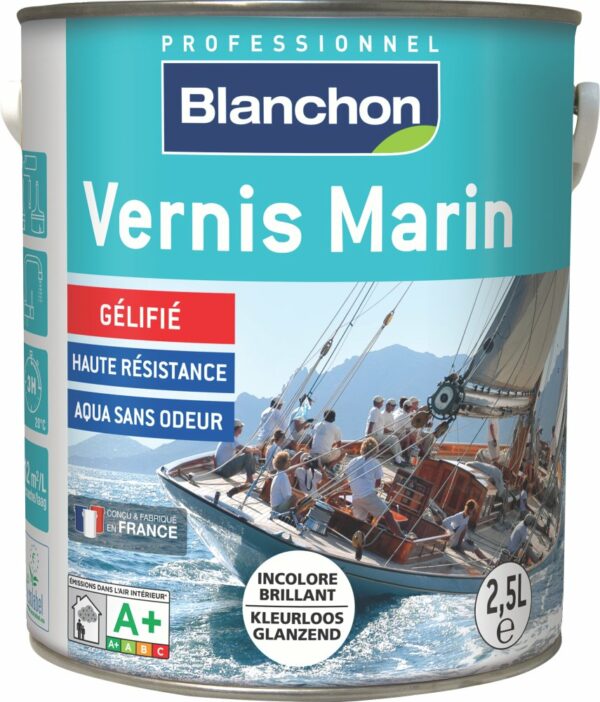 VERNIS MARIN INCOLORE BRILLANT 2,5L