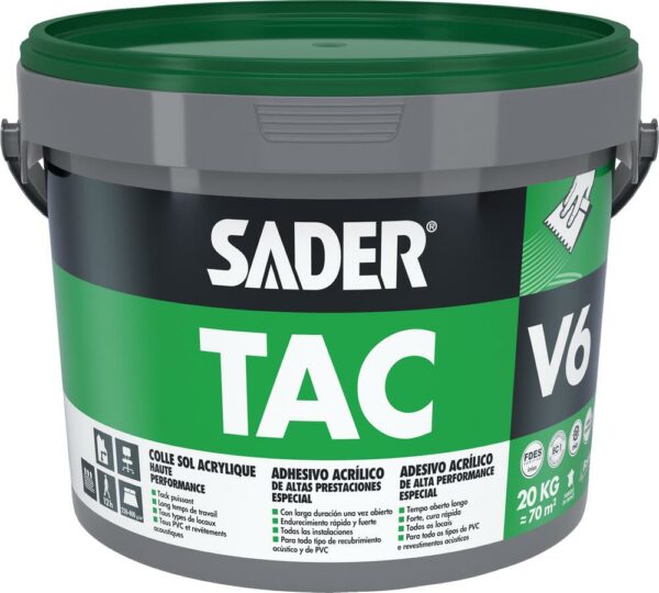 COLLE SADER TAC V6 1KG BOSTIK 30600276