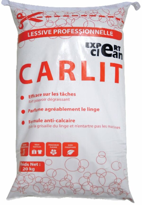 LESSIVE PROFESSIONNELLE CARLIT S POUDRE 20KG