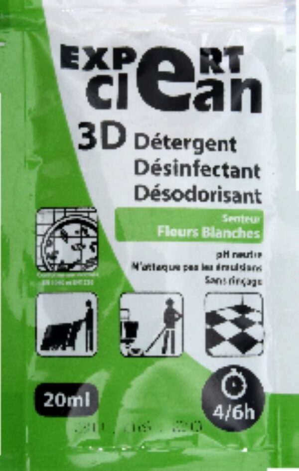 DOSE 3D FLEURS BLANCHES 250 DOSES DE 20 ML EXPERT