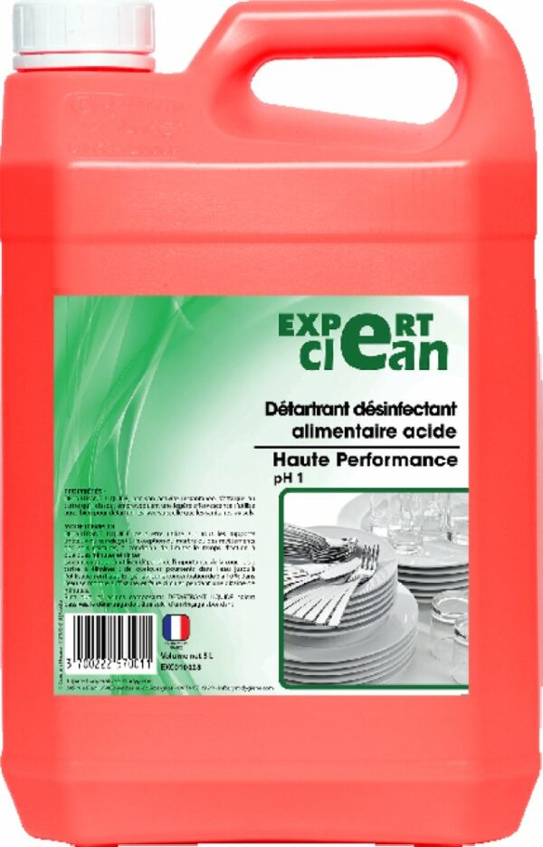 DETARTRANT DESINFECTANT ACIDE HP 5L EXPERT CLEAN