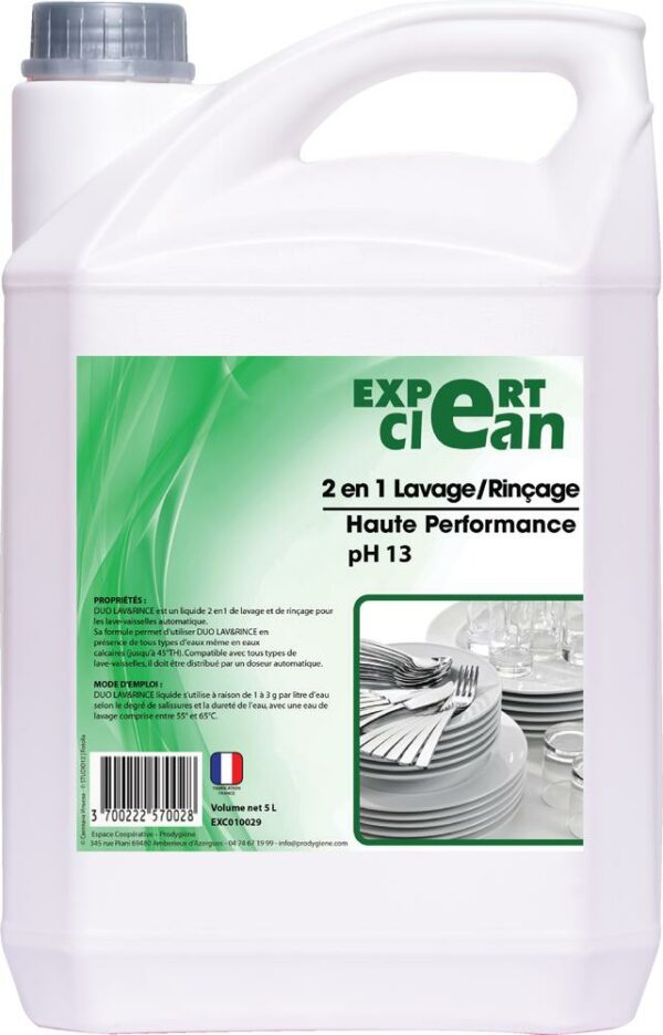 2 EN 1 LAVAGE RINCAGE HP 5L EXPERT CLEAN