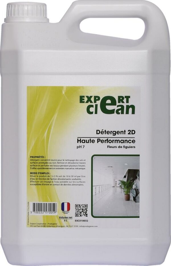 DETERGENT 2D 5L HP FLEURS DE FIGUIERS