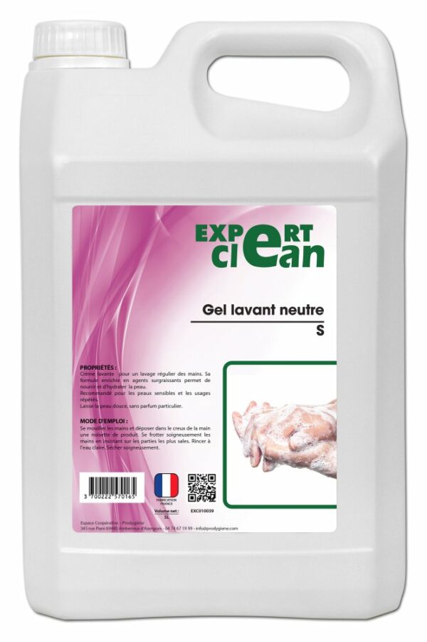 GEL LAVANT NEUTRE S 5L EXPERT CLEAN