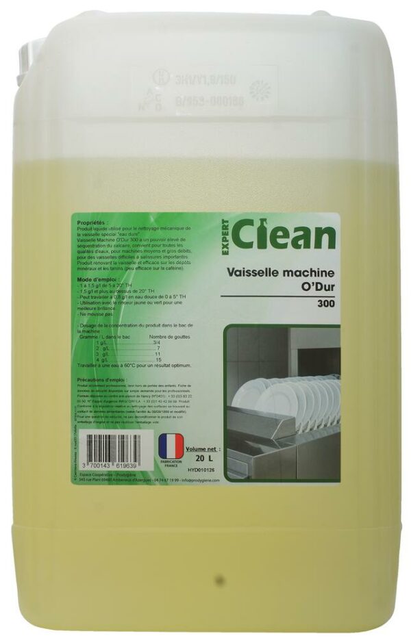 VAISSELLE MACHINE ODUR 20 L EXPERT CLEAN
