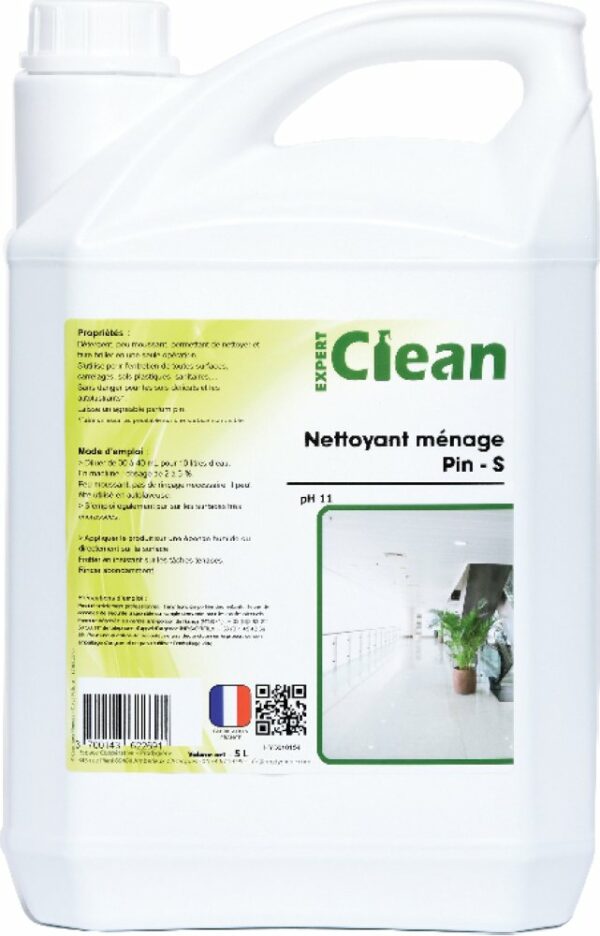 NETTOYANT MENAGE PIN S 5L EXPERT CLEAN