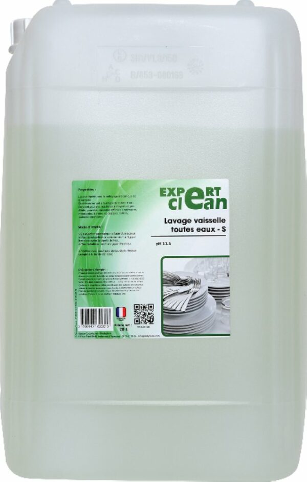 LAVAGE VAISSELLE TOUTES EAUX S 5L EXPERT CLEAN