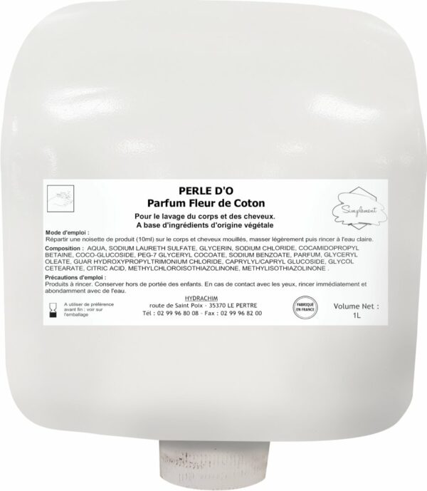 CORPS ET CHEVEUX PERLE D'O 6X1L POCHE