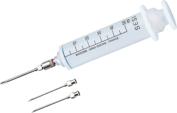 SERINGUE A COLLE 50ML + 3 AIGUILLES