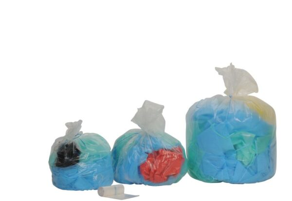 SAC POUBELLE 50L TRANSP 680X750 30u CARTON 200SACS