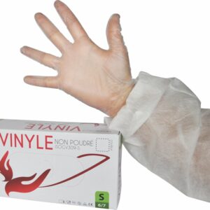 GANT VINYLE NON POUDRE TAILLE S BOITE DE 100