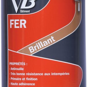 VB FER LAQUE ANTIROUILLE 1L NOIR