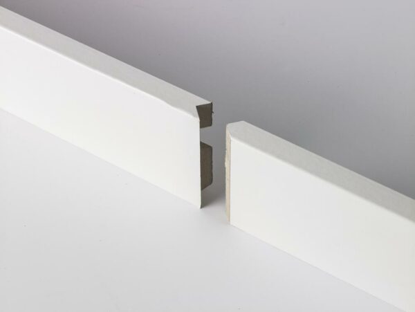 PLINTHES MDF PAPIER  PEINDRE BORD DROIT 2.23M