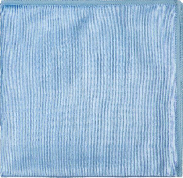 MICROFIBRE VITRES BLEUE 320 GR 38X38CM SACHET DE 5