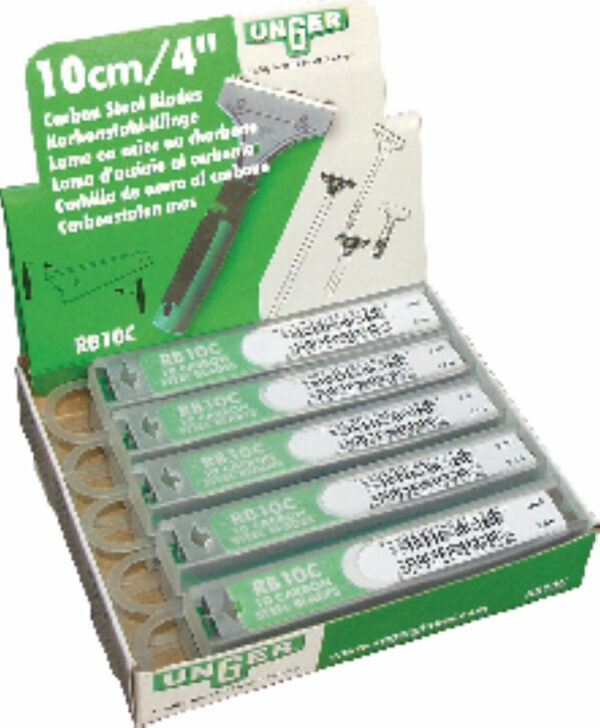 ETUI 10 LAMES DE GRATTOIR DE SURFACE ERGO TEC 10CM