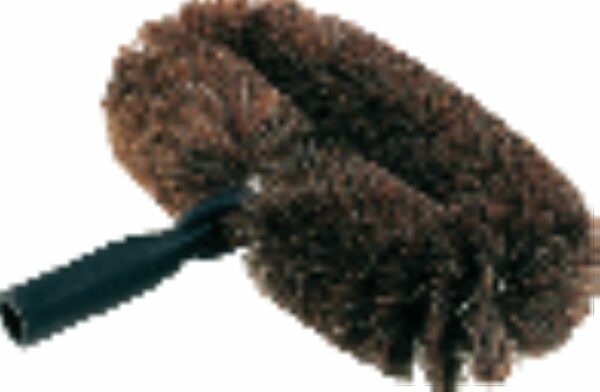 TETE DE LOUP BROSSE MURALE OVALE