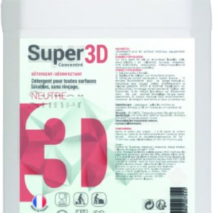 Détergent désinfectant Super 3D Concentré