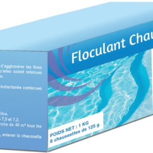 Floculant en chaussettes