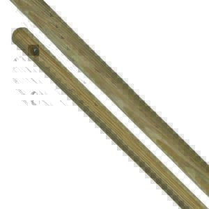 Manche balai bois nu