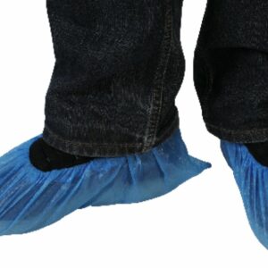Surchaussure bleue