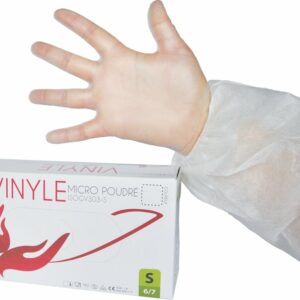 Gant vinyle poudré