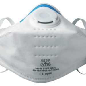 Demi masque FFP3 avec valve