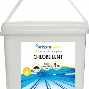 Galets de chlore lent 250 G