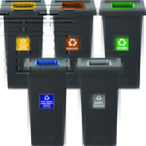 Poubelle gamme 70L FIT