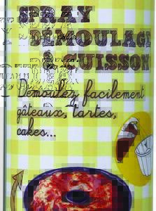 Spray de démoulage et de cuisson