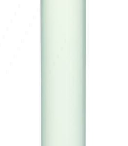 Cendrier tubulaire 3l blanc orange avec bac