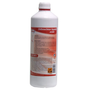 Déboucheur liquide acide
