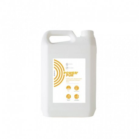 POWER'PUR - Nettoyant dégraissant désinfectant alimentaire